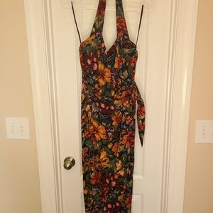 Vintage Hawaiian Flower Dress